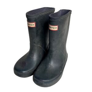 Hunter Toddler Rain Boots - Black - 8